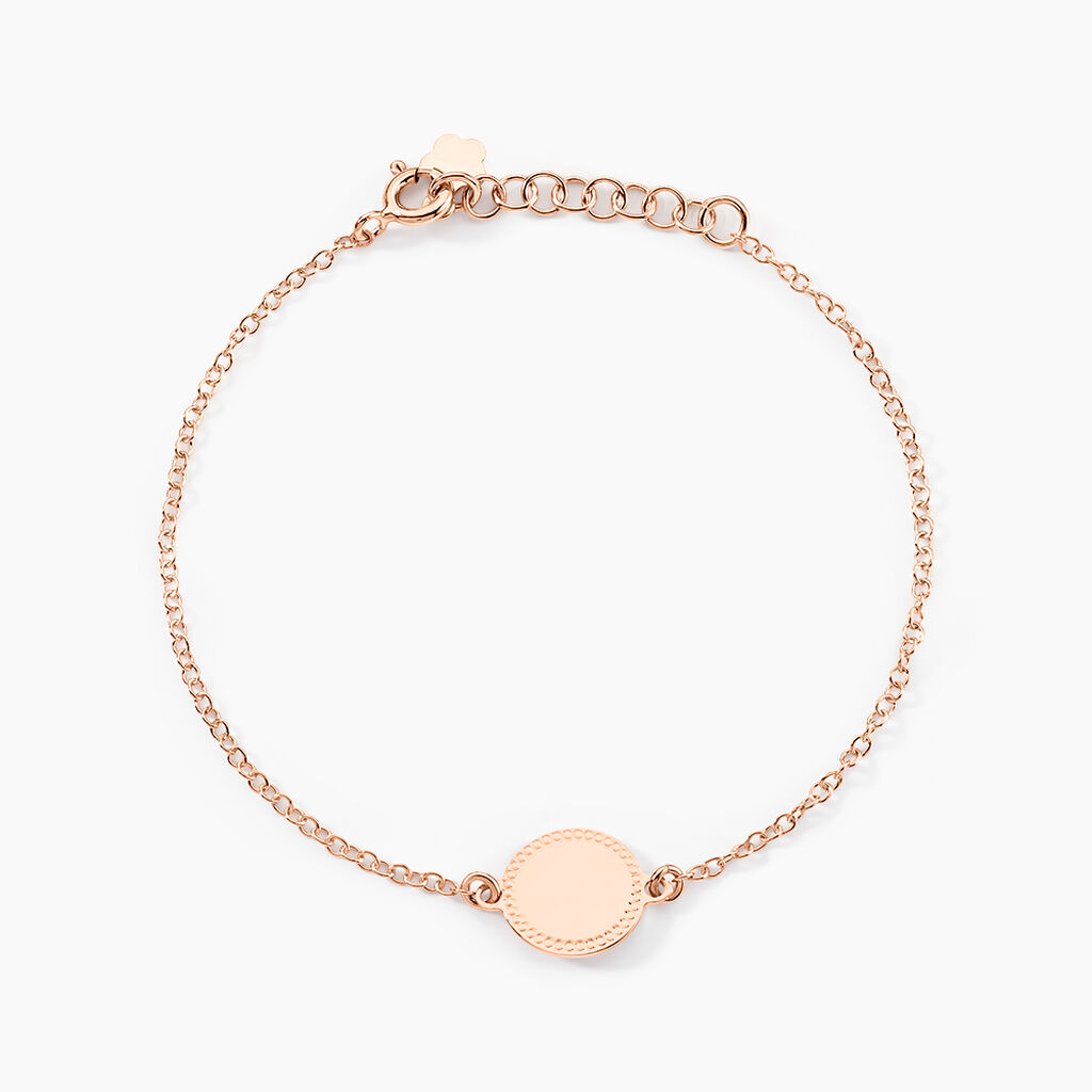 Bracelet Tam Argent Rose - Bracelets Femme | Histoire d&rsquo;Or