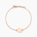 Bracelet Tam Argent Rose - Bracelets Femme | Histoire d&rsquo;Or