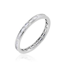 Bague Val Argent Blanc Oxyde De Zirconium - Bagues avec pierre Femme | Histoire d’Or