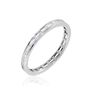 Bague Val Argent Blanc Oxyde De Zirconium