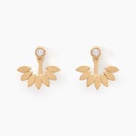 Bijoux D'oreilles Varia Plaqu&eacute; Or Jaune Oxyde De Zirconium - Boucles d'oreilles fantaisie Femme | Histoire d&rsquo;Or