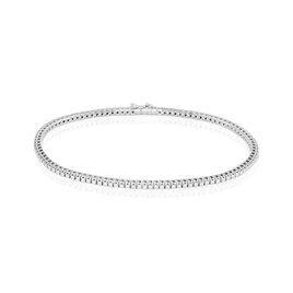 Bracelet Moscou Or Blanc Diamant - Bracelets Femme | Histoire d’Or