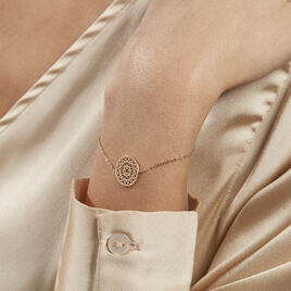 Bracelet Celso Plaque Or Jaune - Bracelets fantaisie Femme | Histoire d’Or