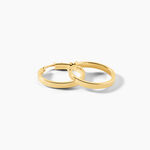 Cr&eacute;oles Cody Argent Dor&eacute; A L'Or 750/1000 - Boucles d'oreilles cr&eacute;oles Femme | Histoire d&rsquo;Or