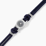 Bracelet Paulette Acier Blanc - Bracelets cordon Homme | Histoire d&rsquo;Or