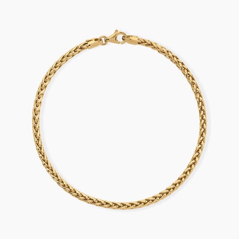 Bracelet Jany Argent Dor&eacute; A L'Or 750/1000 - Bijoux sans pierre Femme | Histoire d&rsquo;Or