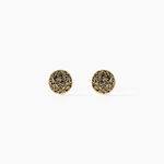 Boucles D'oreilles Puces Eryne Or Jaune - Clous d'oreilles Femme | Histoire d&rsquo;Or