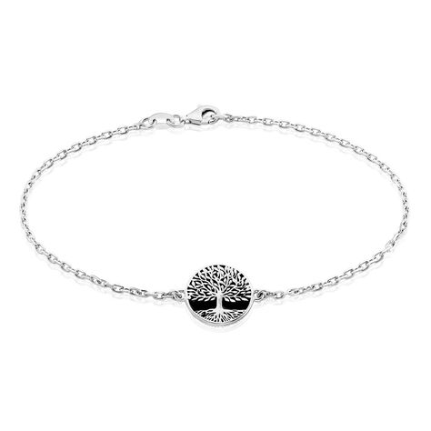Bracelet Maximiliano Argent Blanc - Bracelets Homme | Histoire d’Or