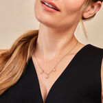 Collier Shiny Drops Plaqu&eacute; Or Dor&eacute; Oxyde De Zirconium - Colliers Femme | Histoire d&rsquo;Or