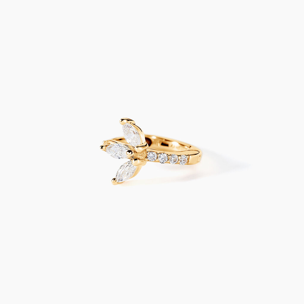 Piercing D'oreille Unitaire  Cyrano Or Jaune Oxyde De Zirconium - Bijoux Femme | Histoire d’Or