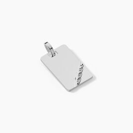 Pendentif Tao Argent Blanc - Pendentifs Famille | Histoire d’Or