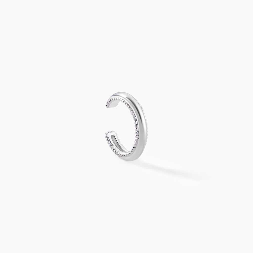 Bague D'oreille Unitaire Ollie Argent Blanc - Boucles d'oreilles fantaisie Femme | Histoire d&rsquo;Or
