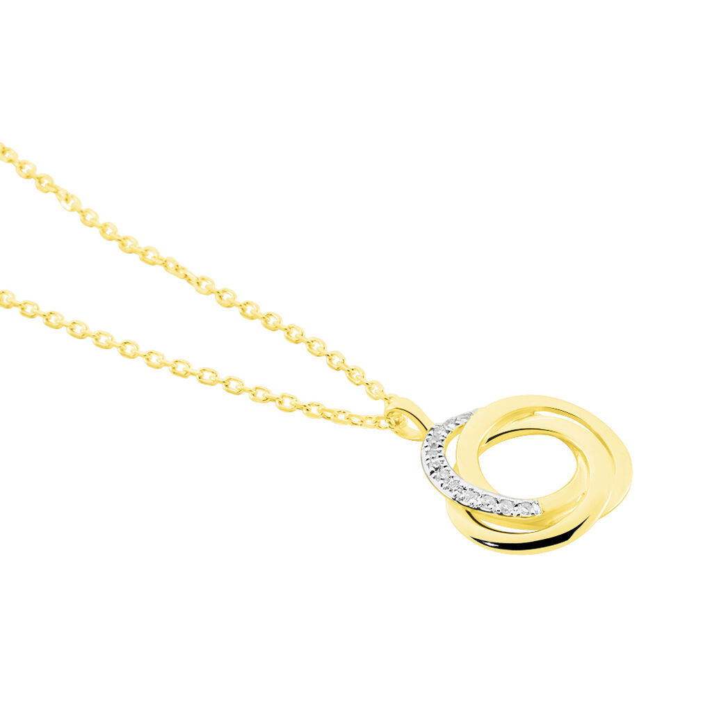 Collier Syrena Or Jaune Diamant - Colliers Femme | Histoire d’Or