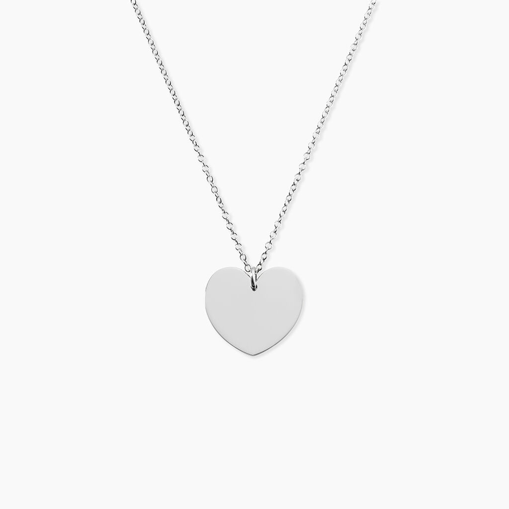 Collier Ylla Argent Blanc - Colliers fantaisie Femme | Histoire d&rsquo;Or