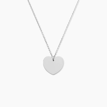 Collier Ylla Argent Blanc