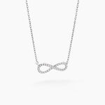 Collier Veda Argent Blanc Oxyde De Zirconium - F&ecirc;te des m&egrave;res Femme | Histoire d&rsquo;Or