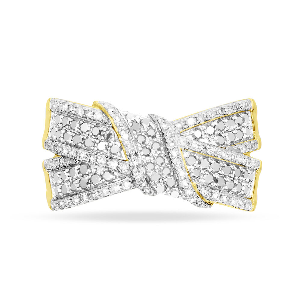 Bague Agnes Or Jaune Diamant - Bagues avec pierre Femme | Histoire d’Or