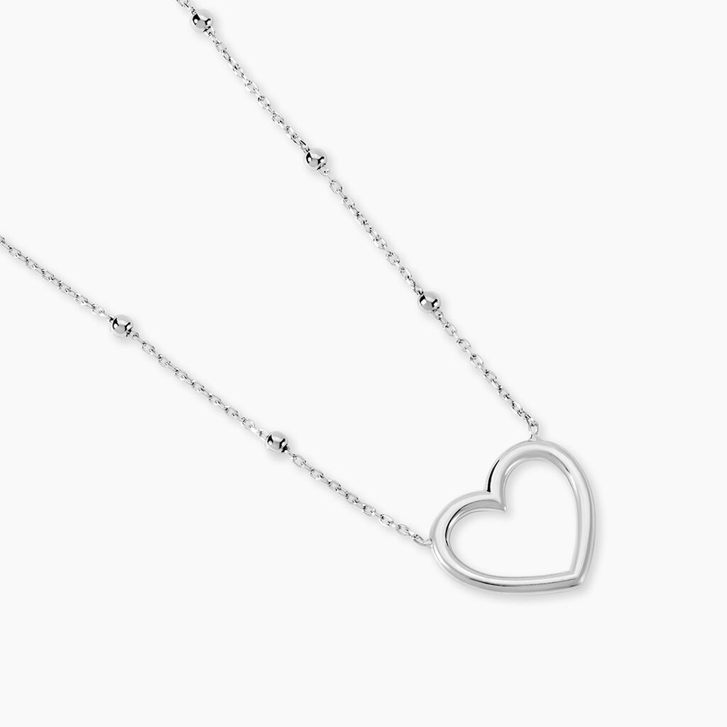 Collier Argent Blanc Gyoso - Colliers fantaisie Femme | Histoire d&rsquo;Or