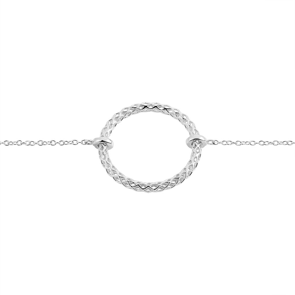 Bracelet Sowa Argent Blanc Oxyde De Zirconium - Bracelets Femme | Histoire d’Or