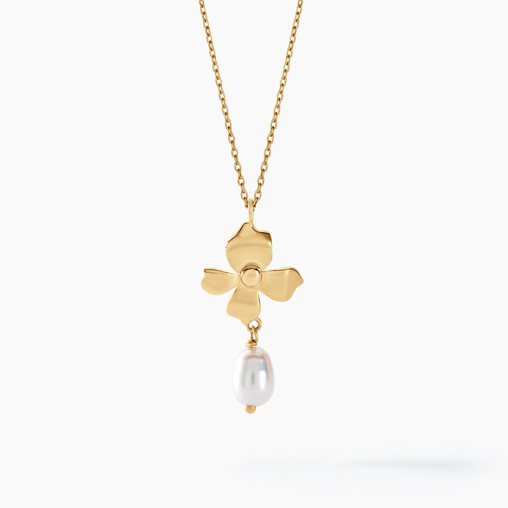 Collier Audley Or Jaune Perle De Culture - Colliers Femme | Histoire d&rsquo;Or