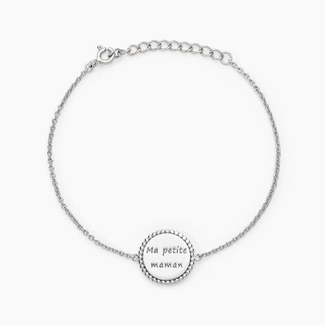 Bracelet Mayi Argent Blanc - Bracelets Femme | Histoire d’Or