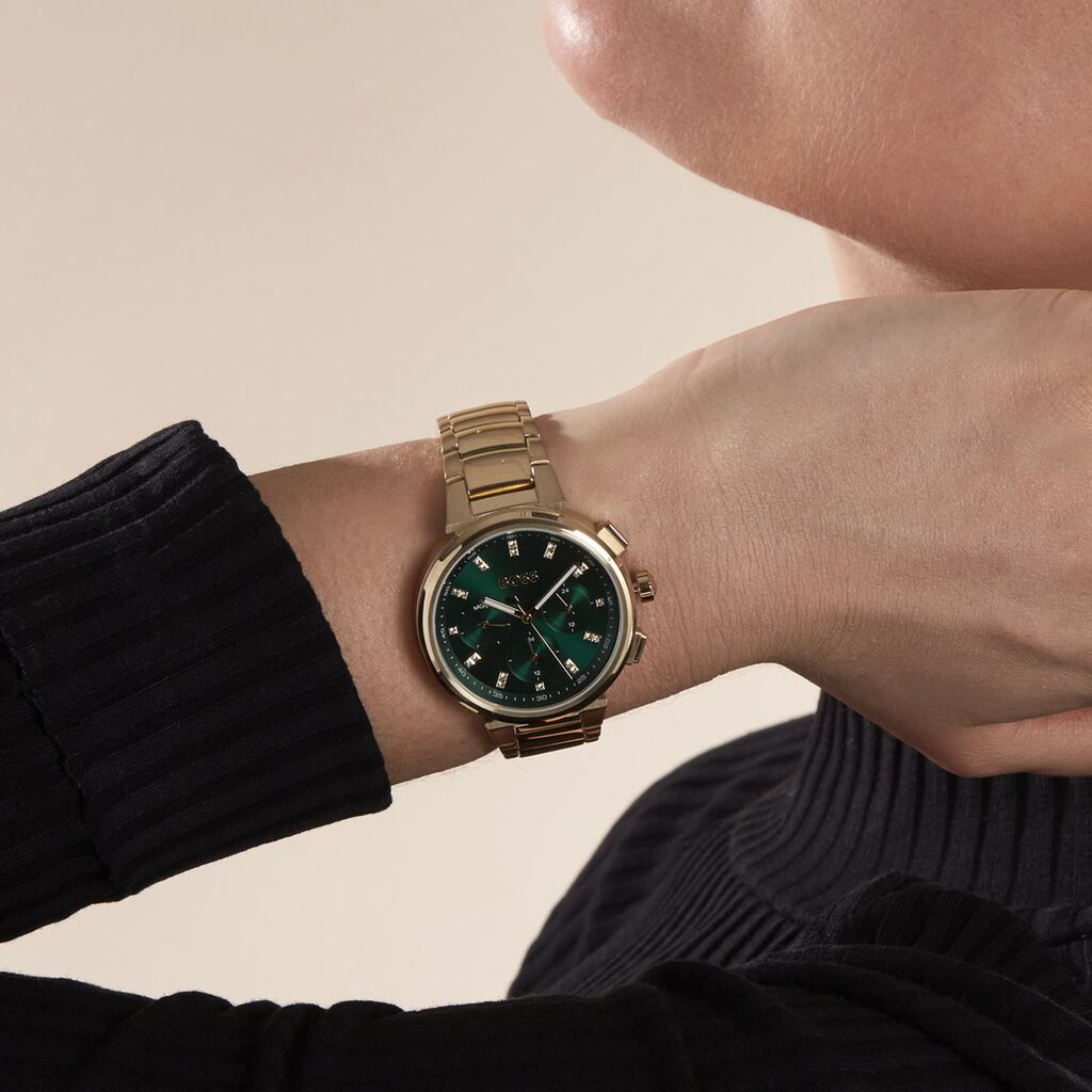 Montre Boss One Vert - Montres Femme | Histoire d’Or