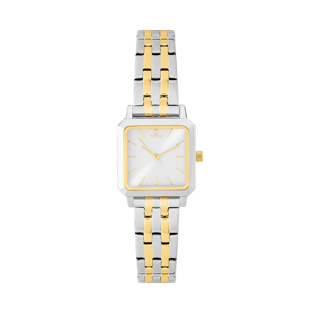 Montre 0 O Watch Square Blanc - Montres Femme | Histoire d&rsquo;Or