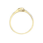 Bague Or Jaune Anja Am&eacute;thyste - Bagues solitaires Femme | Histoire d&rsquo;Or