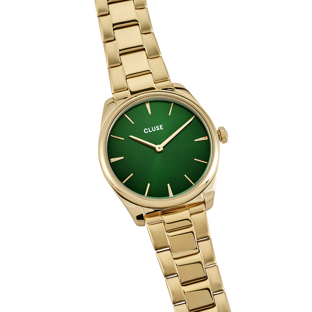 Montre Cluse Feroce Petite Vert - Montres Femme | Histoire d’Or