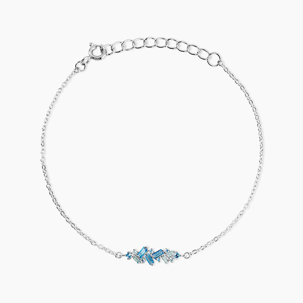 Bracelet Rio Argent Blanc Oxyde De Zirconium - Bracelets Femme | Histoire d&rsquo;Or