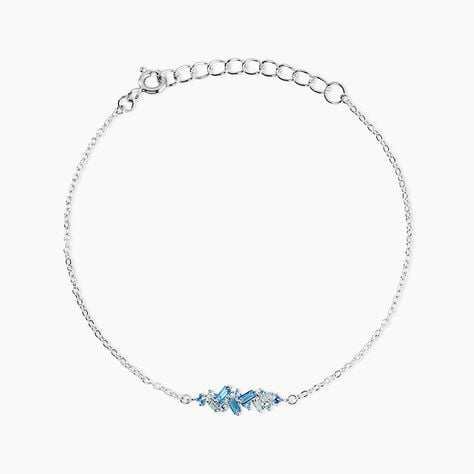 Bracelet Rio Argent Blanc Oxyde De Zirconium - Bracelets Femme | Histoire d&rsquo;Or