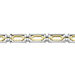 Bracelet Jourdan Wild Acier Blanc Et Jaune - Bracelets fantaisie Homme | Histoire d’Or