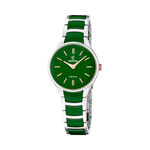 Montre Festina Ceramic Bimatiere Vert - F&ecirc;te des m&egrave;res Femme | Histoire d&rsquo;Or
