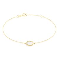 Bracelet Pernia Or Jaune Nacre