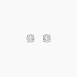 Boucles D'oreilles Puces Artemis Or Jaune Diamants - Clous d'oreilles Femme | Histoire d&rsquo;Or