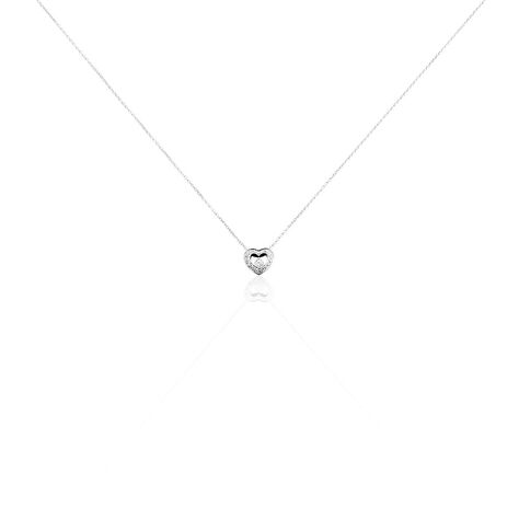 Collier Purete Or Blanc Diamant - Colliers Femme | Histoire d’Or