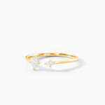 Bague Icone Or Jaune Diamant Synthetique - Bagues solitaires Femme | Histoire d&rsquo;Or