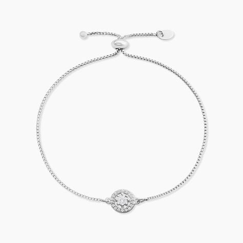 Bracelet Argent Blanc Angerona Oxydes De Zirconium - Bracelets Femme | Histoire d’Or