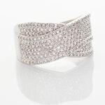 Bague Elyne Or Blanc Diamant - Bagues avec pierre Femme | Histoire d&rsquo;Or