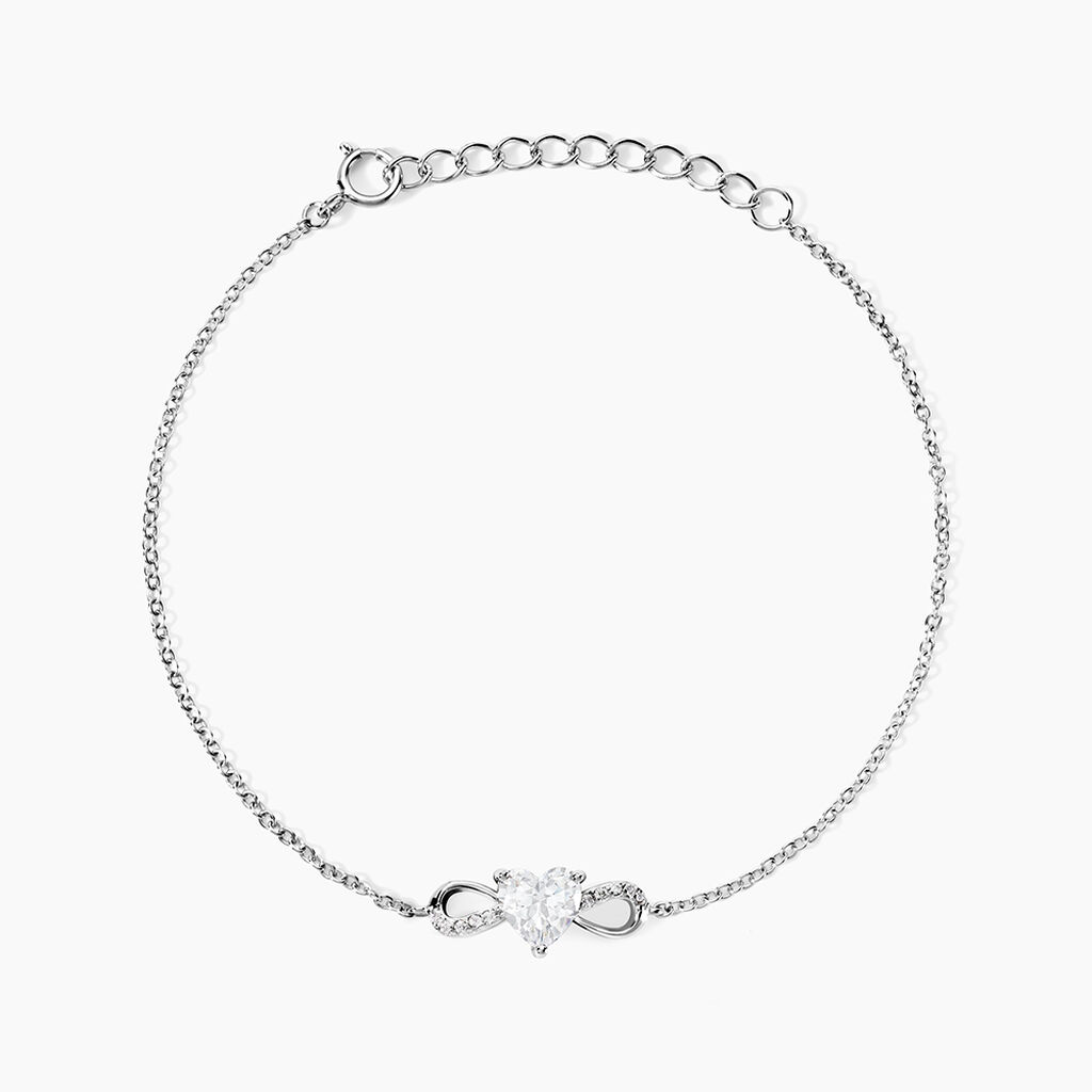 Bracelet Atieno Argent Blanc Oxyde De Zirconium - Bracelets Femme | Histoire d’Or