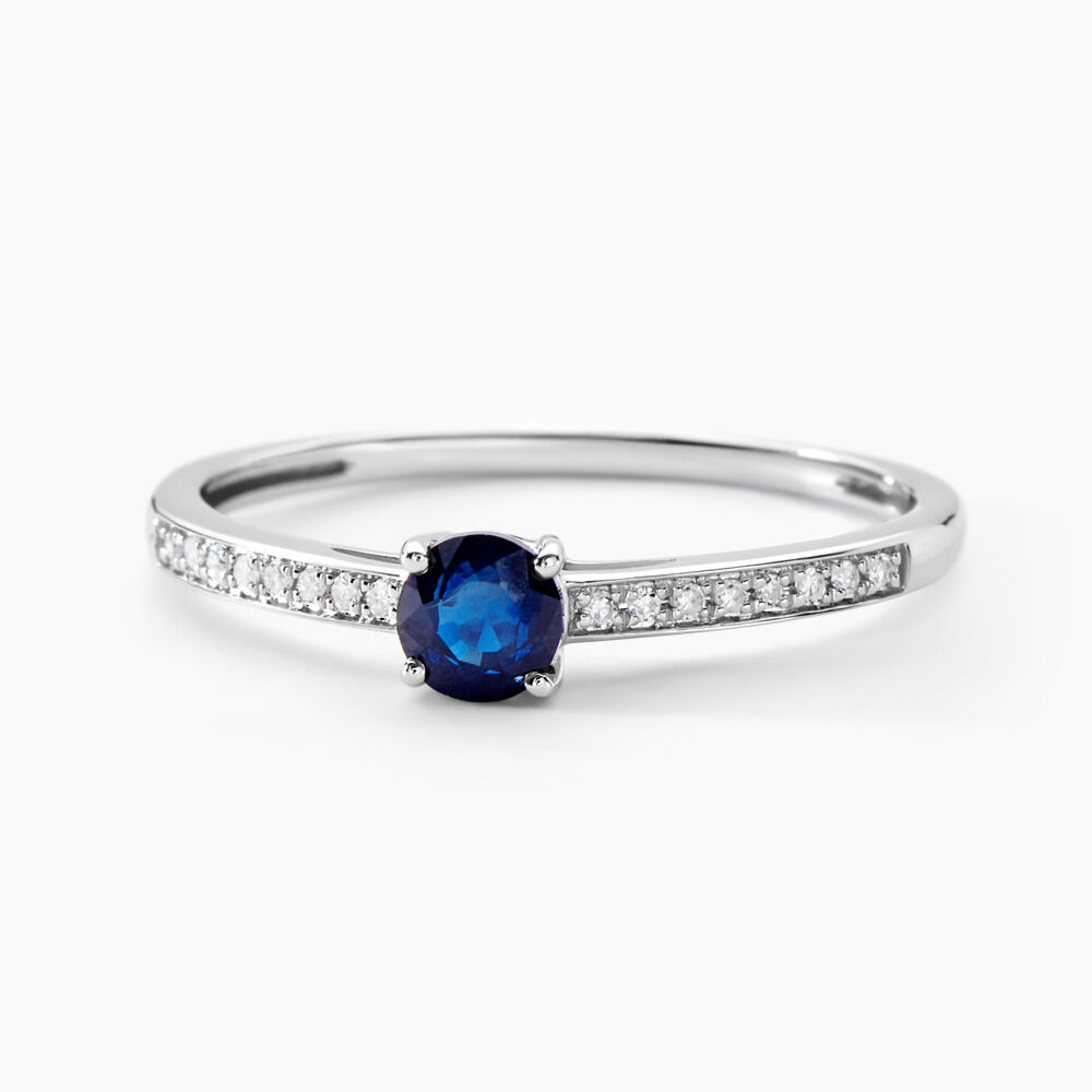 Bague Femme Taille 56 Bleu Et Marron - Cuivre, Pierres Et Perles Organza, Neuf Sans Emballage