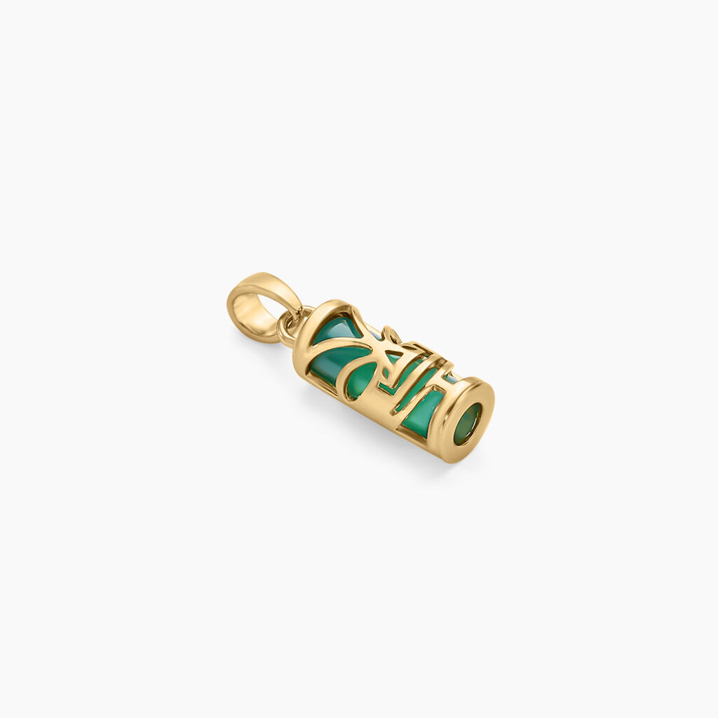 Pendentif Kauai Plaque Or Jaune Agate - Pendentifs Femme | Histoire d’Or