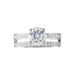 Solitaire Aarone Or Blanc Oxyde - Bagues solitaires Femme | Histoire d’Or