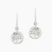 Boucles D'oreilles Pendantes Argent Blanc Sofee Nacress - Boucles d'oreilles fantaisie Femme | Histoire d’Or