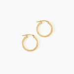Cr&eacute;oles Xanthia Argent Dor&eacute; A L'Or 750/1000 - Boucles d'oreilles cr&eacute;oles Femme | Histoire d&rsquo;Or