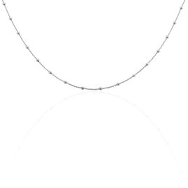 Collier Elea Argent Blanc - Colliers fantaisie Femme | Histoire d’Or