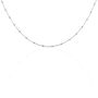 Collier Elea Argent Blanc