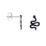 Boucles D'oreilles Puces Muses Argent Blanc Oxydes De Zirconium - Boucles d'oreilles fantaisie Femme | Histoire d&rsquo;Or