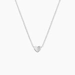 Collier Natacha Argent Blanc Oxyde De Zirconium - F&ecirc;te des m&egrave;res Femme | Histoire d&rsquo;Or