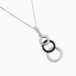 Collier Liyana Argent Blanc Oxyde De Zirconium - Colliers fantaisie Femme | Histoire d&rsquo;Or